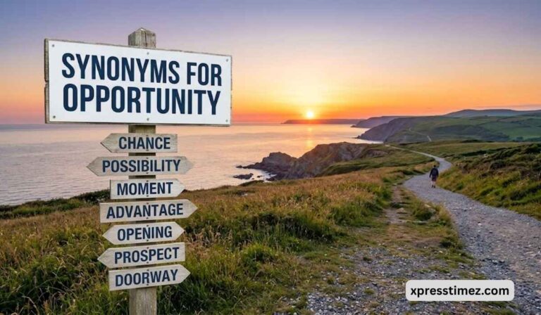 Synonyms for Opportunity