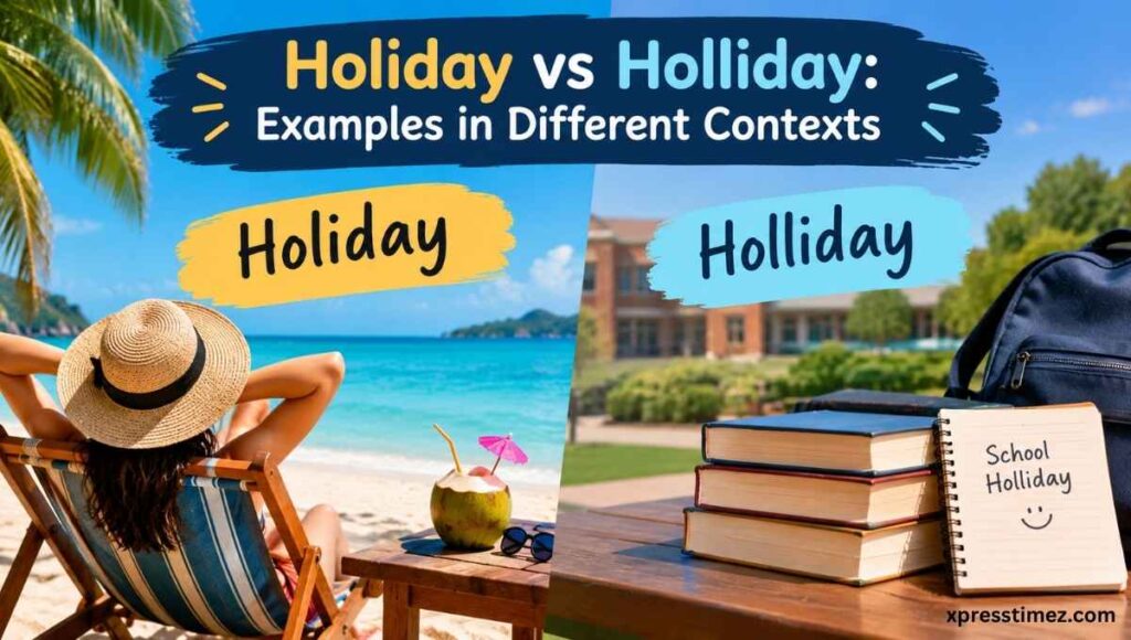 holiday-vs-holliday-examples-in-different-contexts