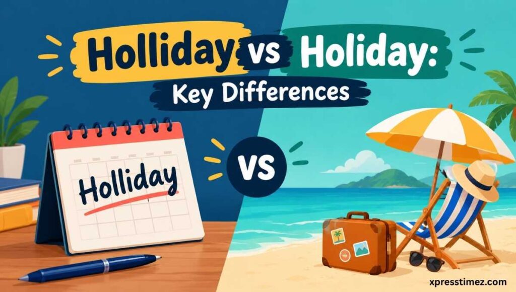holliday-vs-holiday-key-differences