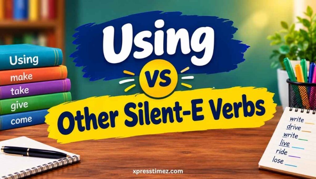 using-vs-other-silent-e-verbs