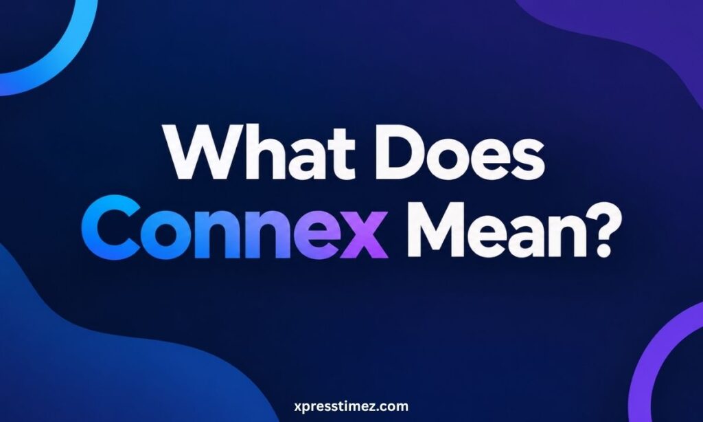 what-does-connex-mean